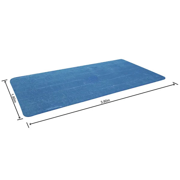 Bestway téglalap napenergia medencetakaró 404x201 cm légcellás