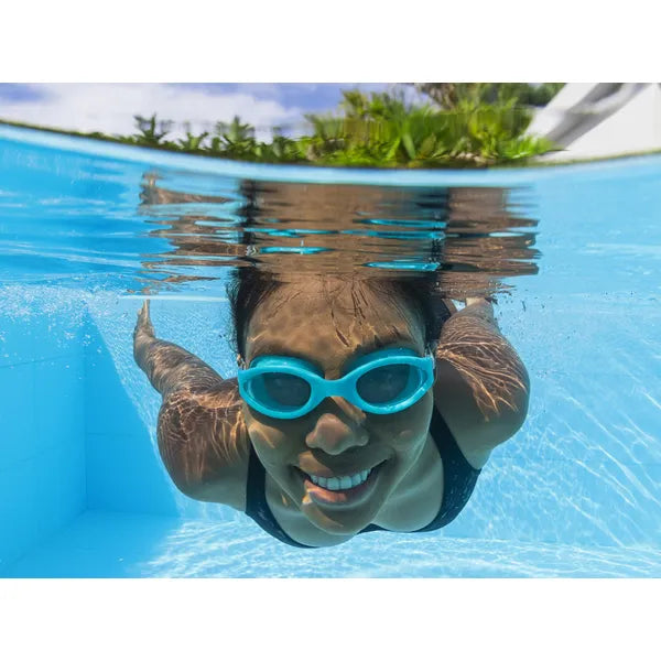 Bestway Hydro-Swim 21077 gyermek úszószemüveg, türkiz, UV szűrős