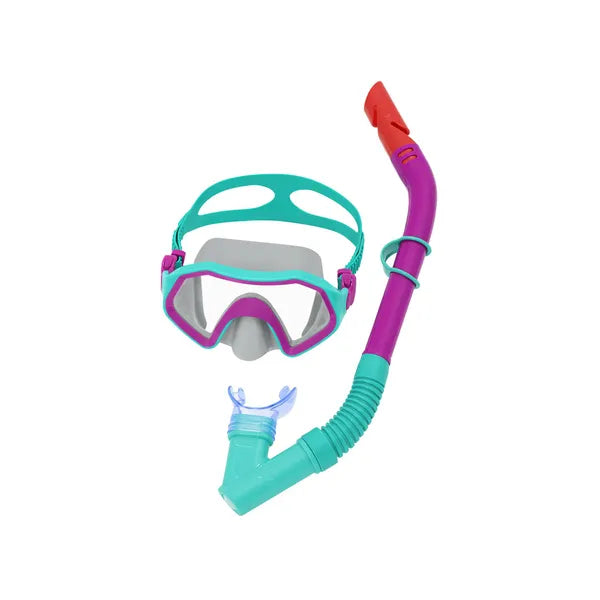 Bestway Hydro Swim gyerek búvárszemüveg és snorkel szett, UV-védelem, 7+