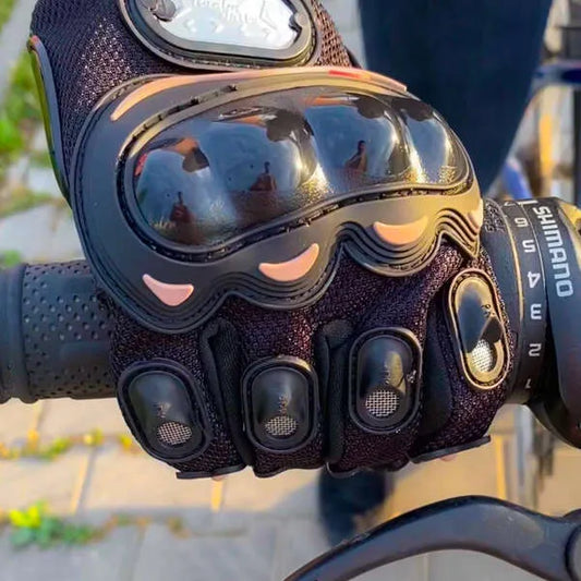 Ducket motoros kesztyűk - xl, fekete, érintőképernyős