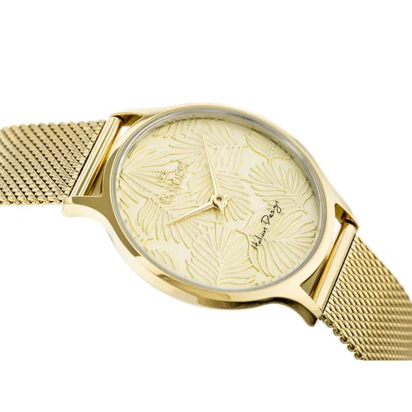 G. Rossi női arany karóra Miyota kvarc, 34 mm, IPG bevonattal