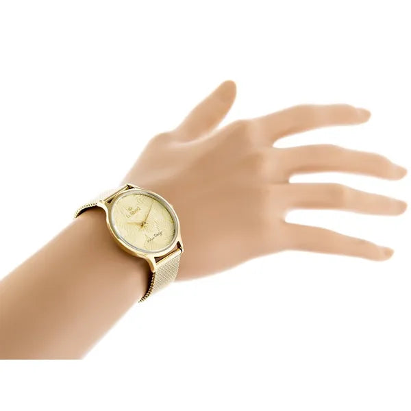 G. Rossi női arany karóra Miyota kvarc, 34 mm, IPG bevonattal