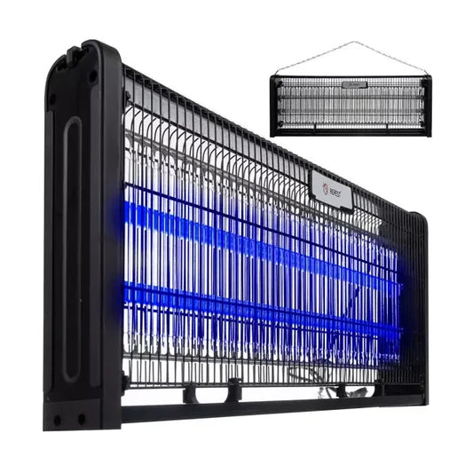 UVA UV rovarcsapda lámpa, 40W, 30–40 m², falra/hurokra/láncra szerelhető