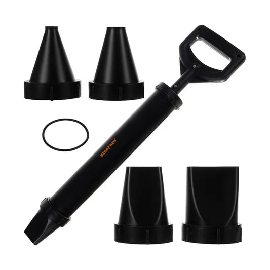 Építőipari kézi massza-pumpa 850 ml, 4 cserélhető fúvókával