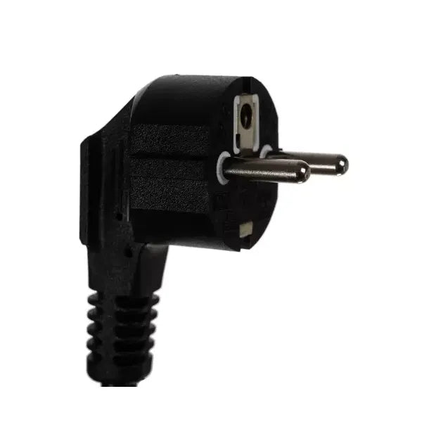Süllyesztett hármas pultkonnektor, fekete, 230 V, 3300 W, 1,9 m kábel