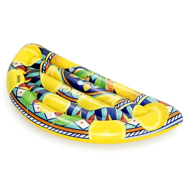 Bestway Sicily citrom alakú felfújható matrac, 171×89 cm, 90 kg
