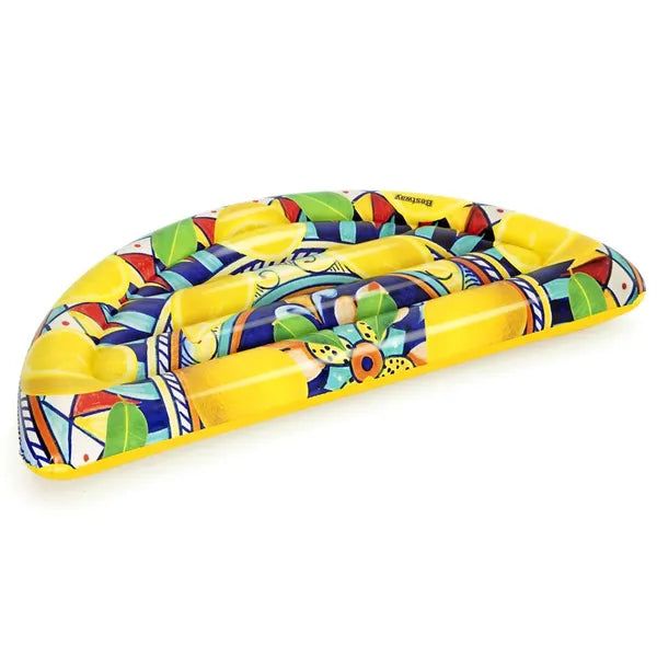 Bestway Sicily citrom alakú felfújható matrac, 171×89 cm, 90 kg