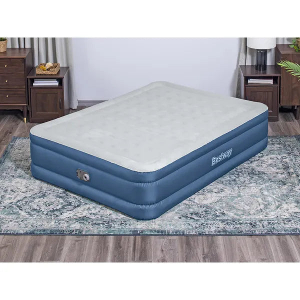 Bestway kétszemélyes felfújható matrac beépített pumpával 203×152×46 cm