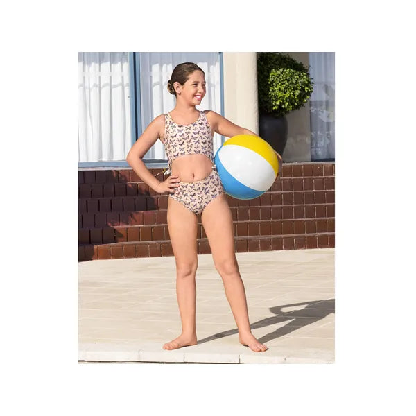 Bestway felfújható strandlabda, 51 cm, színes csíkos vinyl