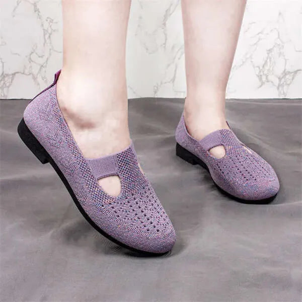 Arabella légies balettcipő 35 - kényelmes, légáteresztő, elegáns lila