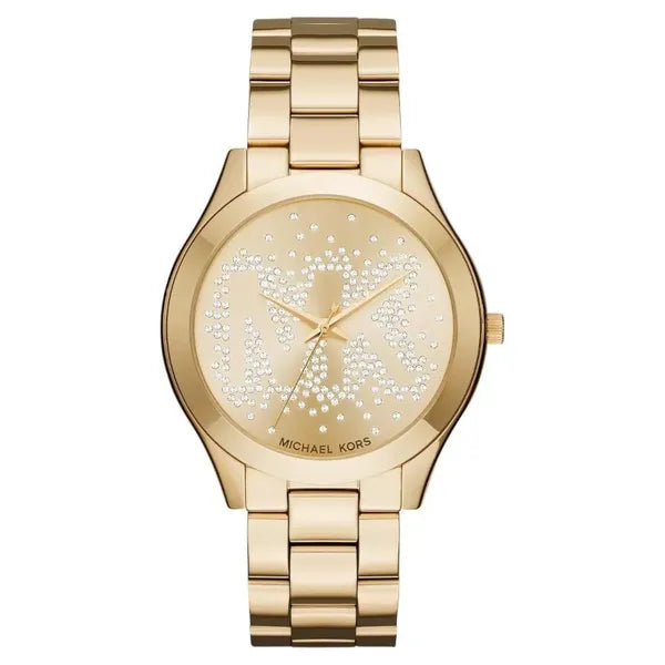 Michael Kors Slim Runway női karóra, arany, 41 mm, quartz, WR50