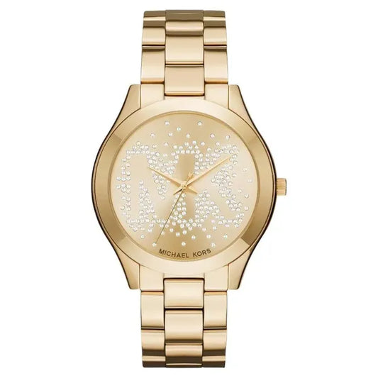 Michael Kors Slim Runway női karóra, arany, 41 mm, quartz, WR50