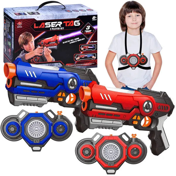 Lézerharc játék készlet 2 főre