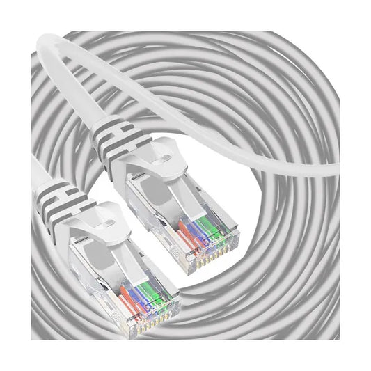 LAN hálózati kábel RJ45, 30 m, PVC köpeny, aranyozott csatlakozó