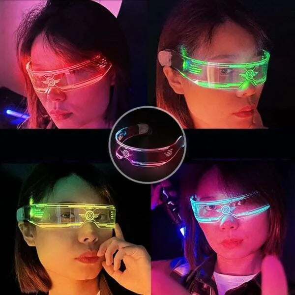 Fényparty led szemüveg