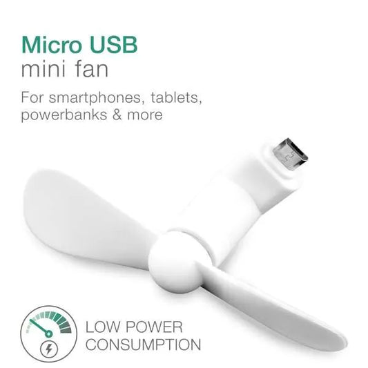 Miniusb ventilátor mobilhoz