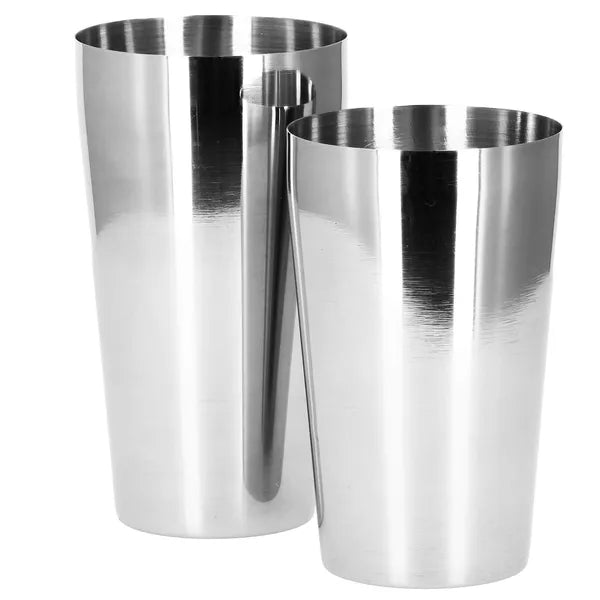 Bárkészlet koktél shakerrel 600/750 ml, 14 részes, rozsdamentes, bambusz állvány
