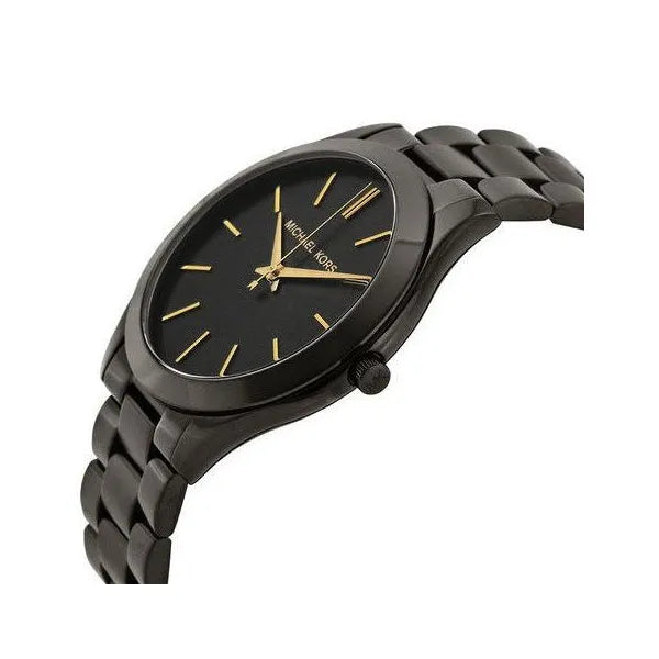 Michael Kors Slim Runway MK3221 női karóra, fekete acél, WR50
