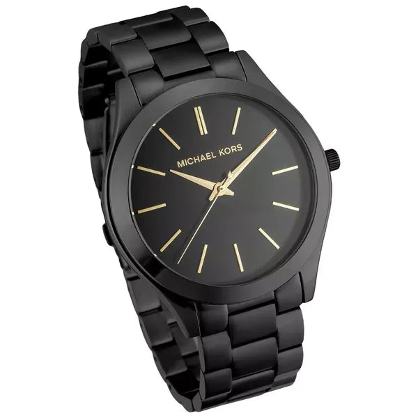 Michael Kors Slim Runway MK3221 női karóra, fekete acél, WR50