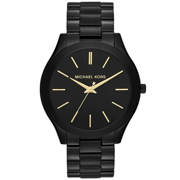 Michael Kors Slim Runway MK3221 női karóra, fekete acél, WR50