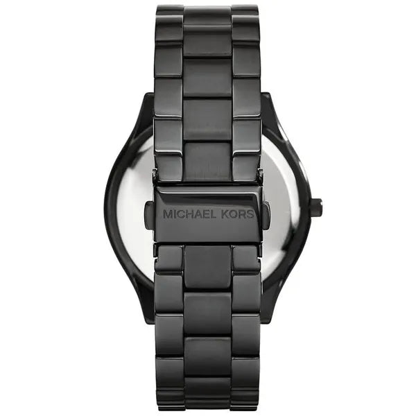 Michael Kors Slim Runway MK3221 női karóra, fekete acél, WR50