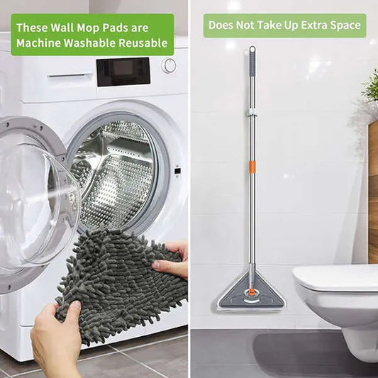 Forgó háromszög mop szett - 360° tisztaság