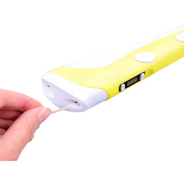 3D nyomtatótoll gyerekeknek USB-csatlakozással, 6 m PCL filament, 19 cm