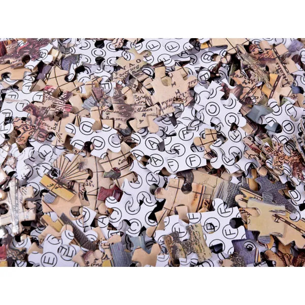 Antik világtérkép puzzle, 1000 db, 50×75 cm