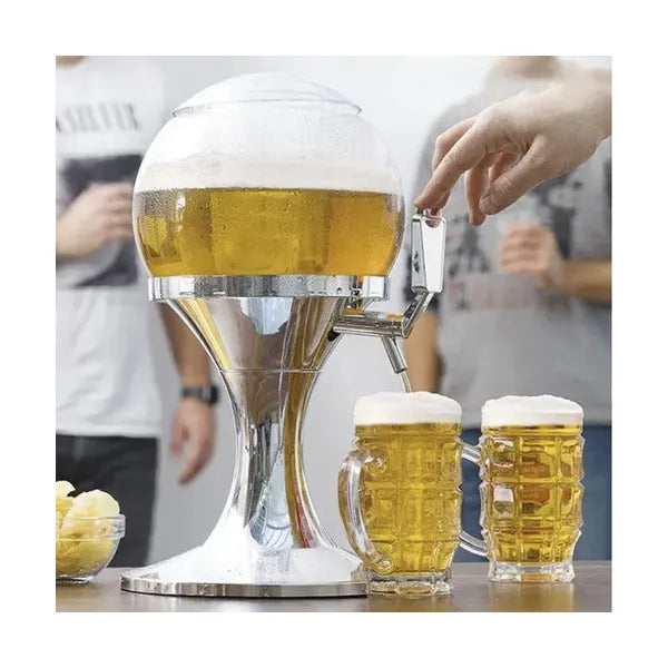 3,5 l italadagoló csapolóval és jégbetéttel, műanyag