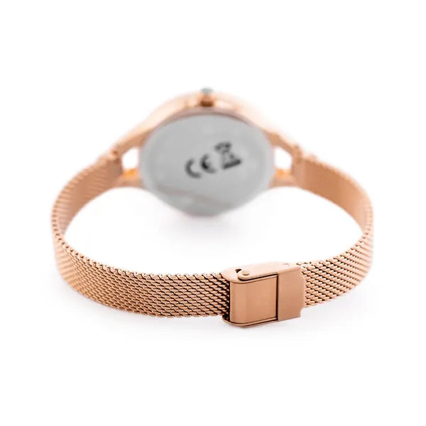 G.Rossi női rosegold acél karóra MIYOTA kvarc, 32 mm, WR30