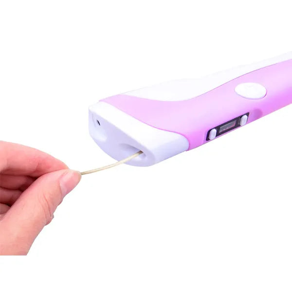 3D rajztoll USB töltéssel, 6 m színes PCL szállal, állvánnyal