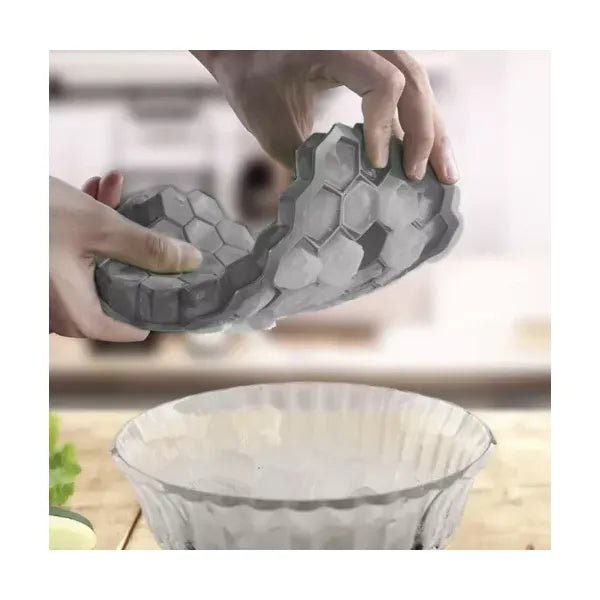 Szilikon jégkocka forma Ruhhy 23228, flexibilis, BPA-mentes