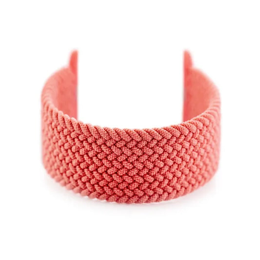 Rugalmas nylon Apple Watch szíj, rózsaszín, 38/40 mm