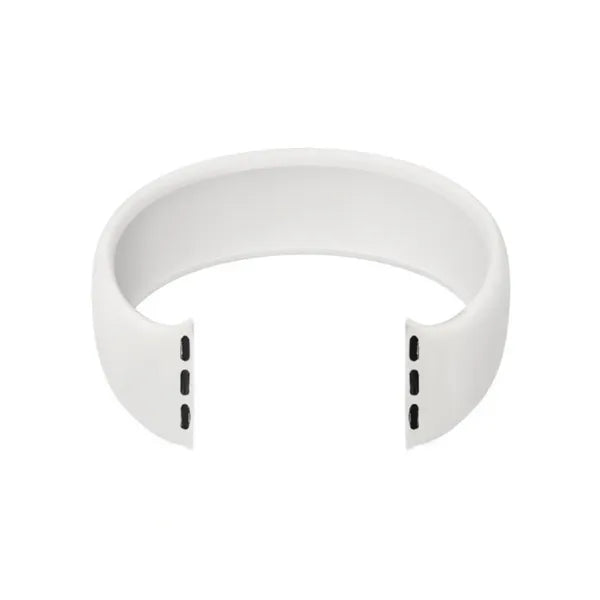 Apple Watch U26 fehér szilikon pánt, 42/44 mm