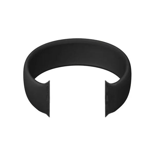 Fekete U26 szilikon szíj Apple Watch 38/40 mm órákhoz