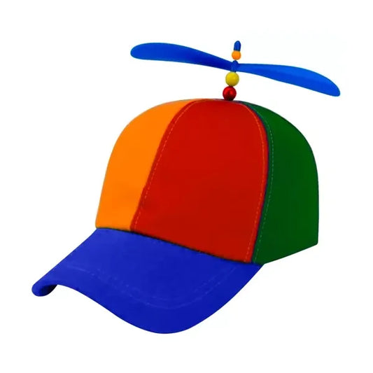 Színes propelleres baseball sapka, állítható pánttal, 47–59 cm