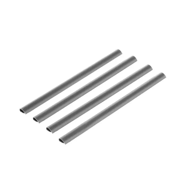 Szürke PVC kerítéstakaró szalag 19 cm×35 m, 630 g/m² + 25 klipsz