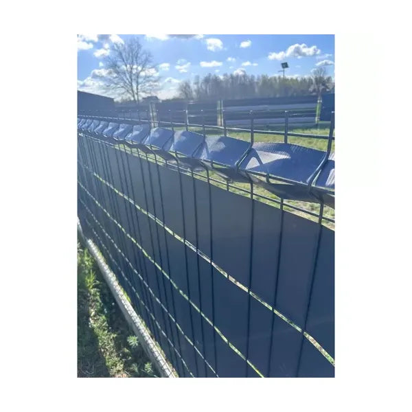 Kertpanel takarószalag 4,75 cm x 35 m 450 g/m² antracit 25 klipsszel