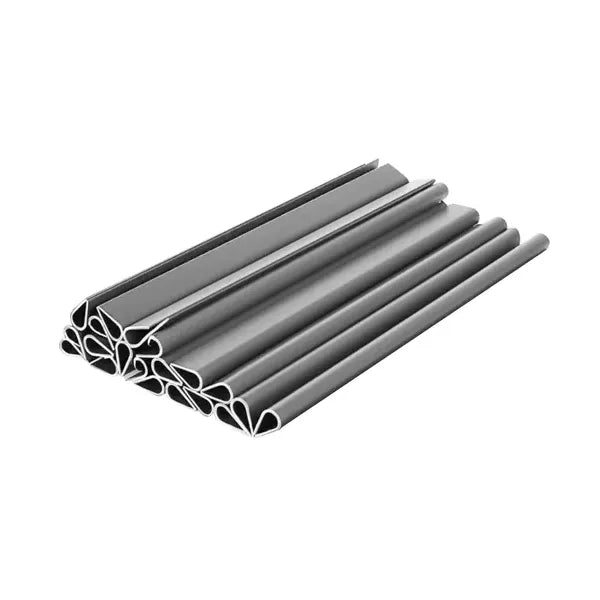 Kerítés szalag rögzítő kapocs szett, 20 db, szürke PVC, 19×1,25 cm