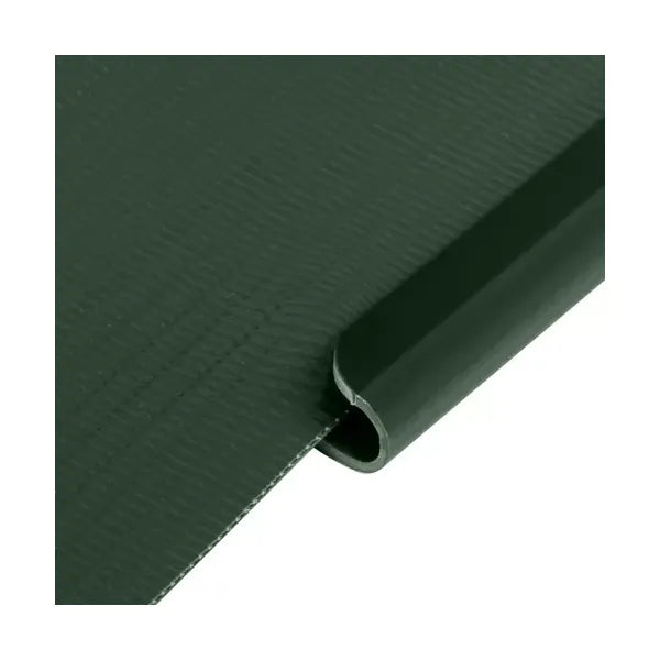 Kerítés szalag rögzítő klipsz készlet, 20 db, zöld, PVC, 19×1,25 cm