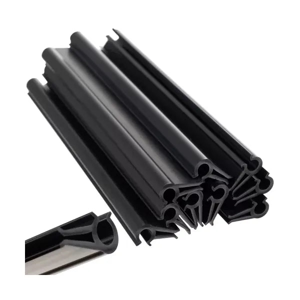Antracit PVC kerítés takarószalag rögzítő klipsz készlet, 10 db