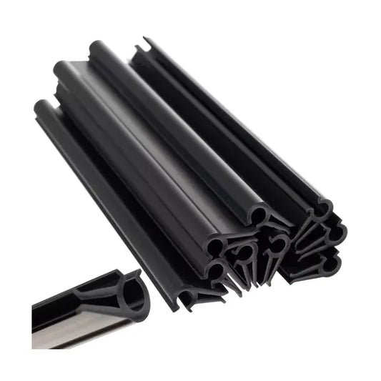 Antracit PVC kerítés takarószalag rögzítő klipsz készlet, 10 db