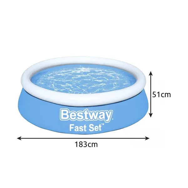 Bestway 57392 önhordó medence 183x51 cm 940 l kék duraplus
