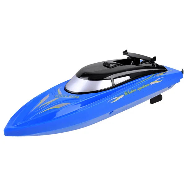 2 az 1-ben távirányítós krokodil motorcsónak, 2.4 GHz, 24 cm