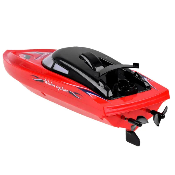 2 az 1-ben távirányítós motorcsónak krokodil fejjel, 2.4 GHz, 24 cm