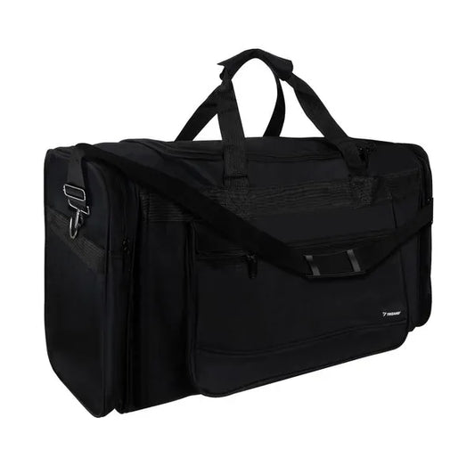Fekete 70 l-es vízálló sport- és utazótáska, Cordura, vállpánttal, 70×32×29 cm