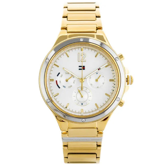 Tommy Hilfiger Eve női karóra, rozsdamentes acél, dátum, WR30