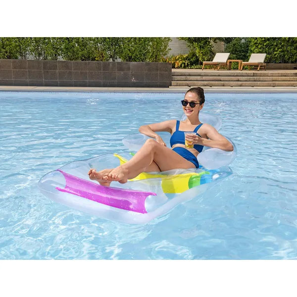 Bestway felfújható karosszék matrac háttámlával, 165×89 cm, max 90 kg