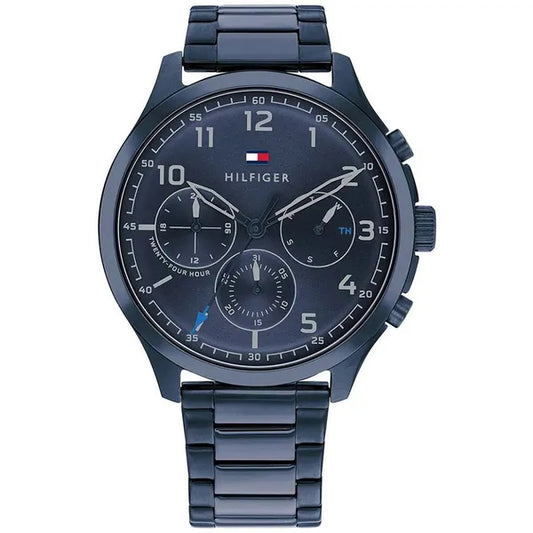 Tommy Hilfiger Asher 1791853 férfi karóra, kék rozsdamentes acél, 43 mm