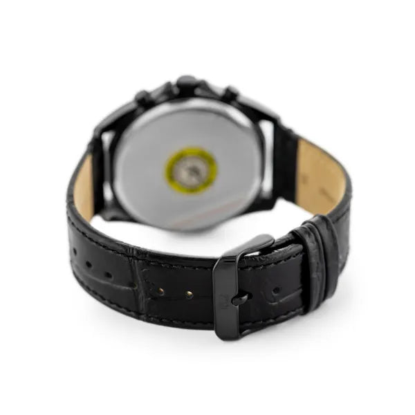 Tommy Hilfiger Baker 1710452 férfi kvarc karóra, 44 mm, fekete bőrszíj
